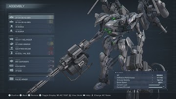 Armored Core VI - Garage (100% Complete)