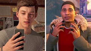 Marvels Spider-Man - Peter Opening Scene Vs Miles Opening Scene