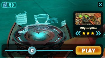 Tiny Robots Recharged Level 17 || Mystery Mine || Walkthrough Solution.