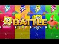 Baby Shark Remix - Tiles Hop Challenge (SpongeBob & Patrick Battle)