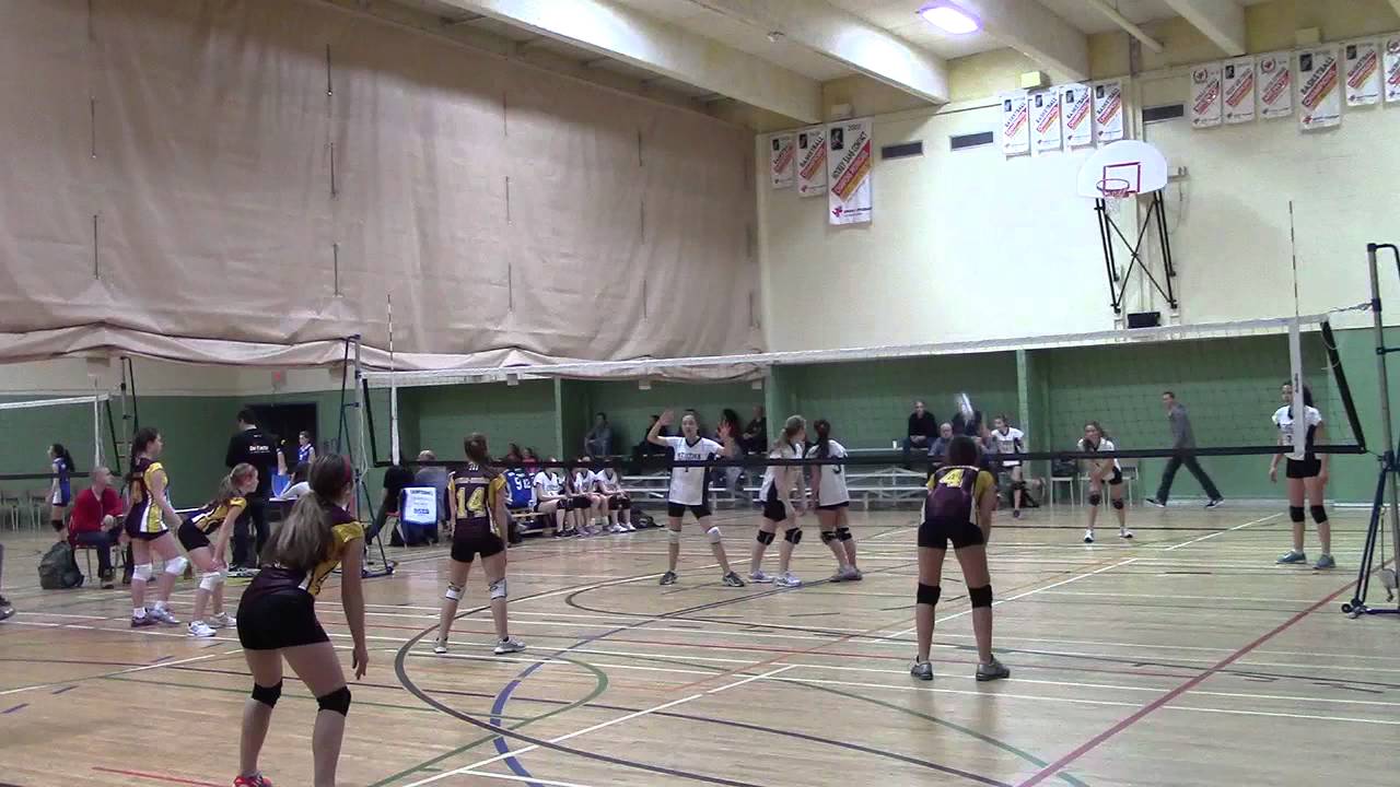 CRHS volleyball game Chargers vs JeanJacques Bertrand set 1 YouTube