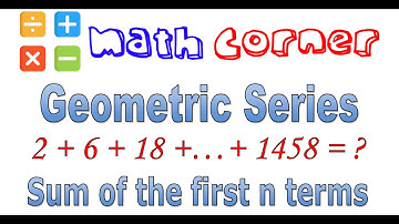 Geometric Series | Sum of the terms of finite geometric sequences