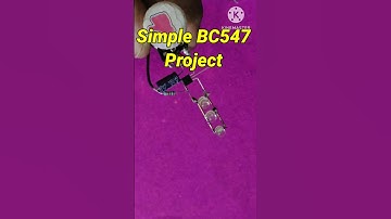 Simple BC547 Transistor Project |#diy #shorts #trending |@Shaktitechshakti