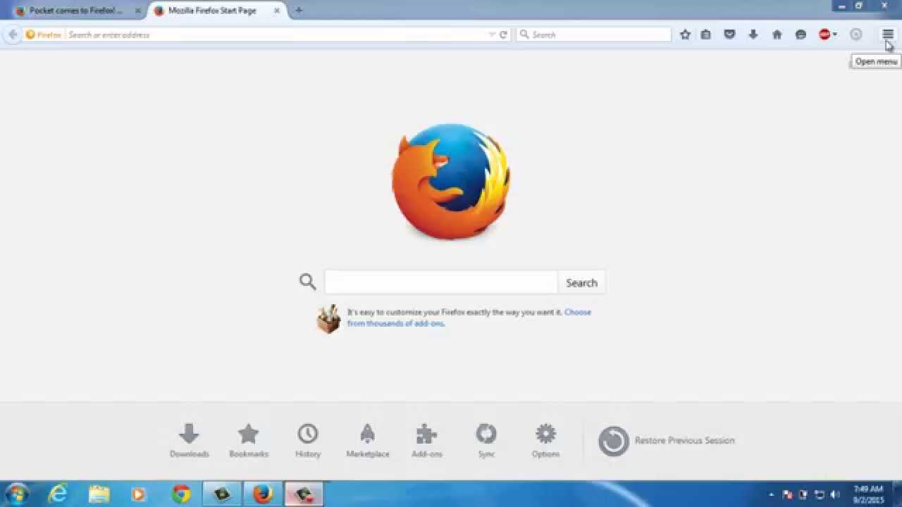 How to Delete browser history and protect password in google chrome and firefox - YouTube