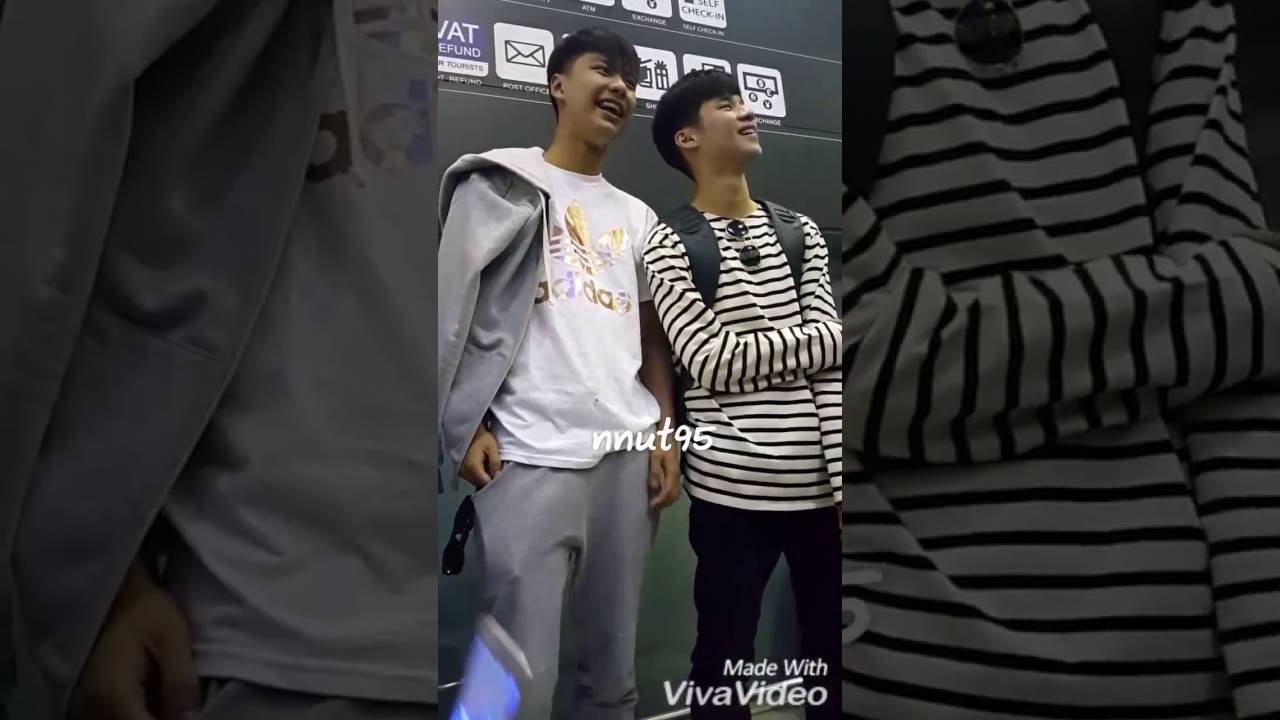 ไม่รู้ว่าโอมเล่นมุขอะไรแต่พีคหัวเราะน่ารักมาก cr.nutanutcha #peakpeemapol #makeitright