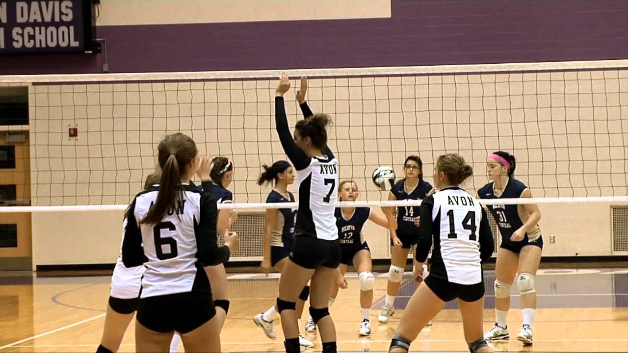 Avon Volleyball Sectionals (Game1) YouTube