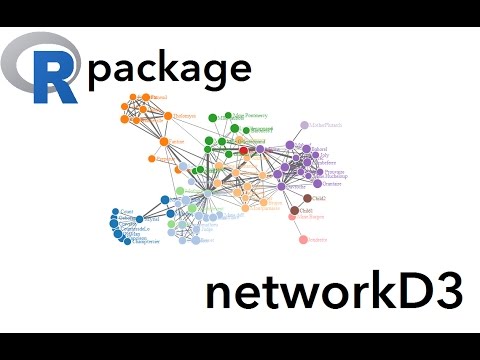 R package tutorial: networkD3