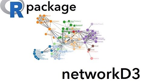 R package tutorial: networkD3