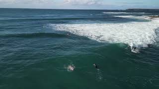 Surfing at The Point - Cronulla. Sunday 23 07 2023