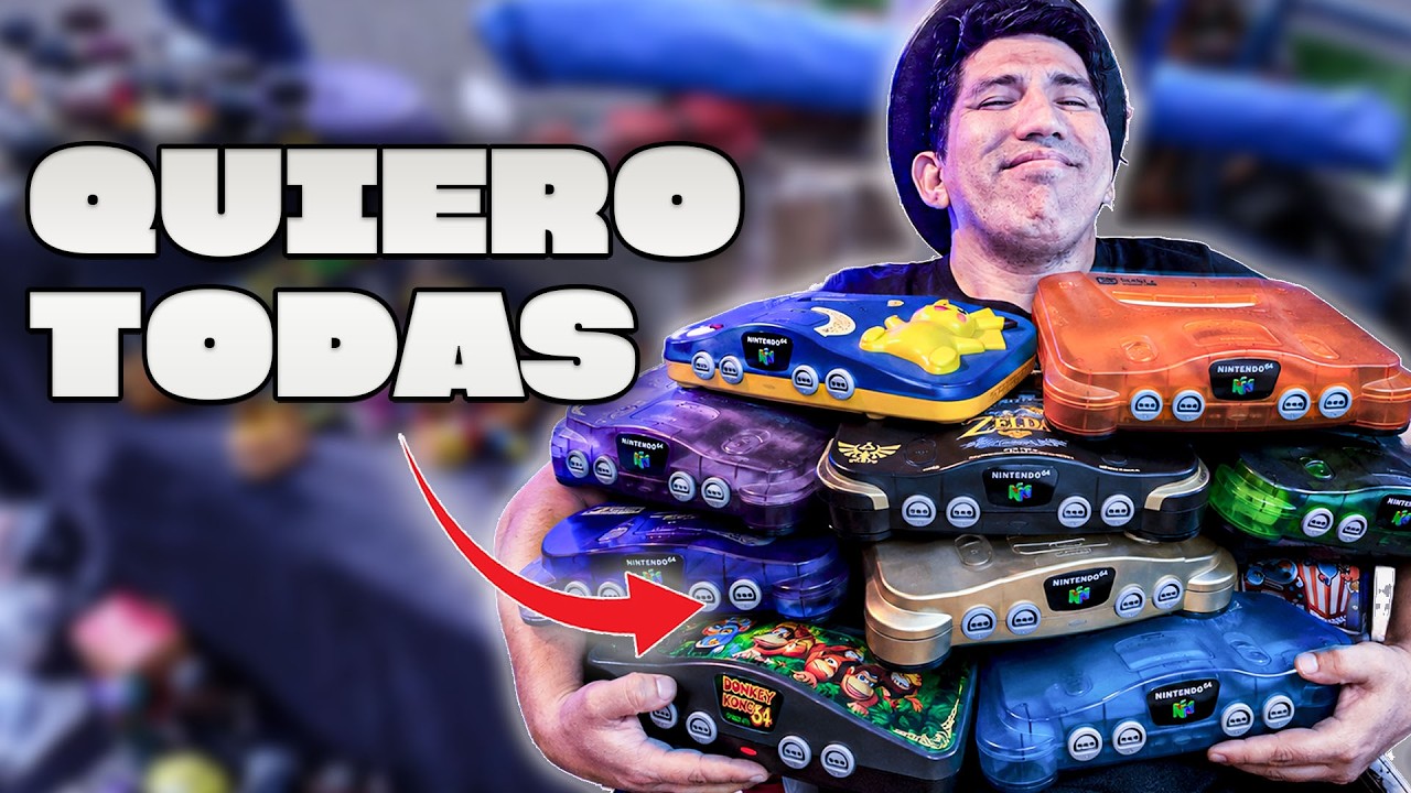 Busco TODAS las NINTENDO 64 Ediciones ESPECIALES
