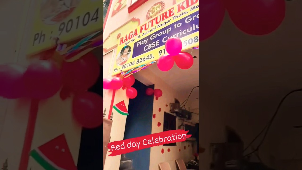 red-day-celebration-in-school-youtube