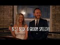 Best Bride & Groom Speech