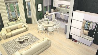 IKEA APARTMENT (18 Culpepper House)  Sims 4 Speed Build Stop Motion (NO CC)