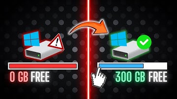 How to DELETE UNWANTED JUNK Files from PC 🚮 | FREE UP MORE SPACE✅