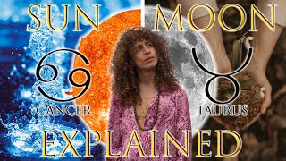 Your Astrology Explained: Cancer Sun + Taurus Moon | Sun & Moon Series