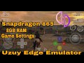 Uzuy Edge Emulator  Android - Red Dead Redemption Samsung S20 FE 5G 8GB RAM Game Setting Game Play