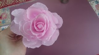 [求其整枝花] DIY Tutorial #4 皺紙花