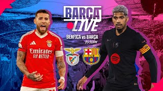 🔴 BARÇA LIVE | BENFICA vs FC BARCELONA | CHAMPIONS LEAGUE 24/25 ⚽