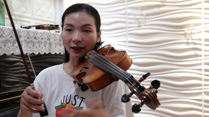 Hướng dẫn chơi đàn violin