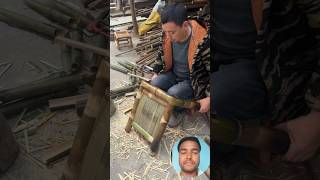 Table manufacturing from bamboo sticks #bumboo #furtinture #shorts #viral