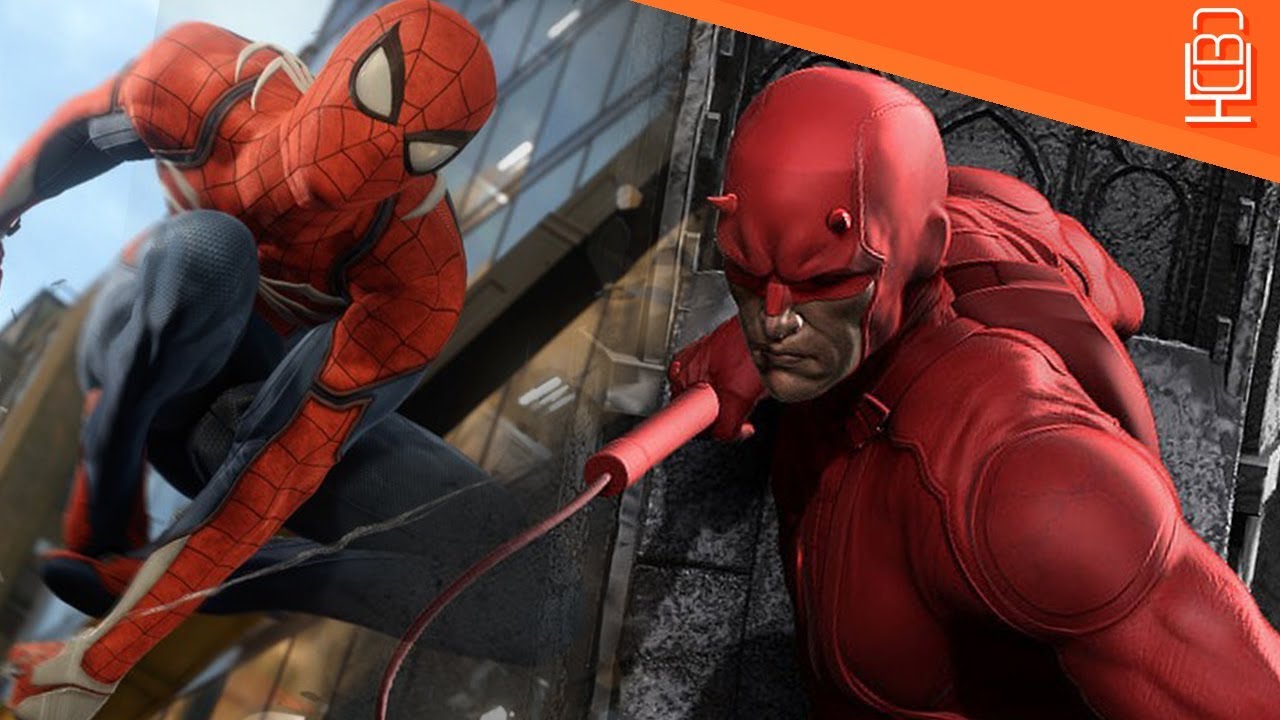 asistente Príncipe Ellos Daredevil appearance in Spider-Man PS4 - YouTube