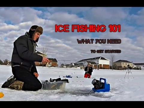 Ice Fishing 101- The Equipment Basics 