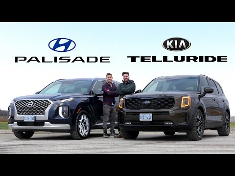Video: Erbjudandena På Kia Telluride Och Hyundai Palisade Suger Fortfarande