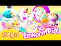 10 EINHORN DIY Bastelidee, Rezepte, Experimente, Tests Kinder DIY Basteln mit Kinder Geschenke diy