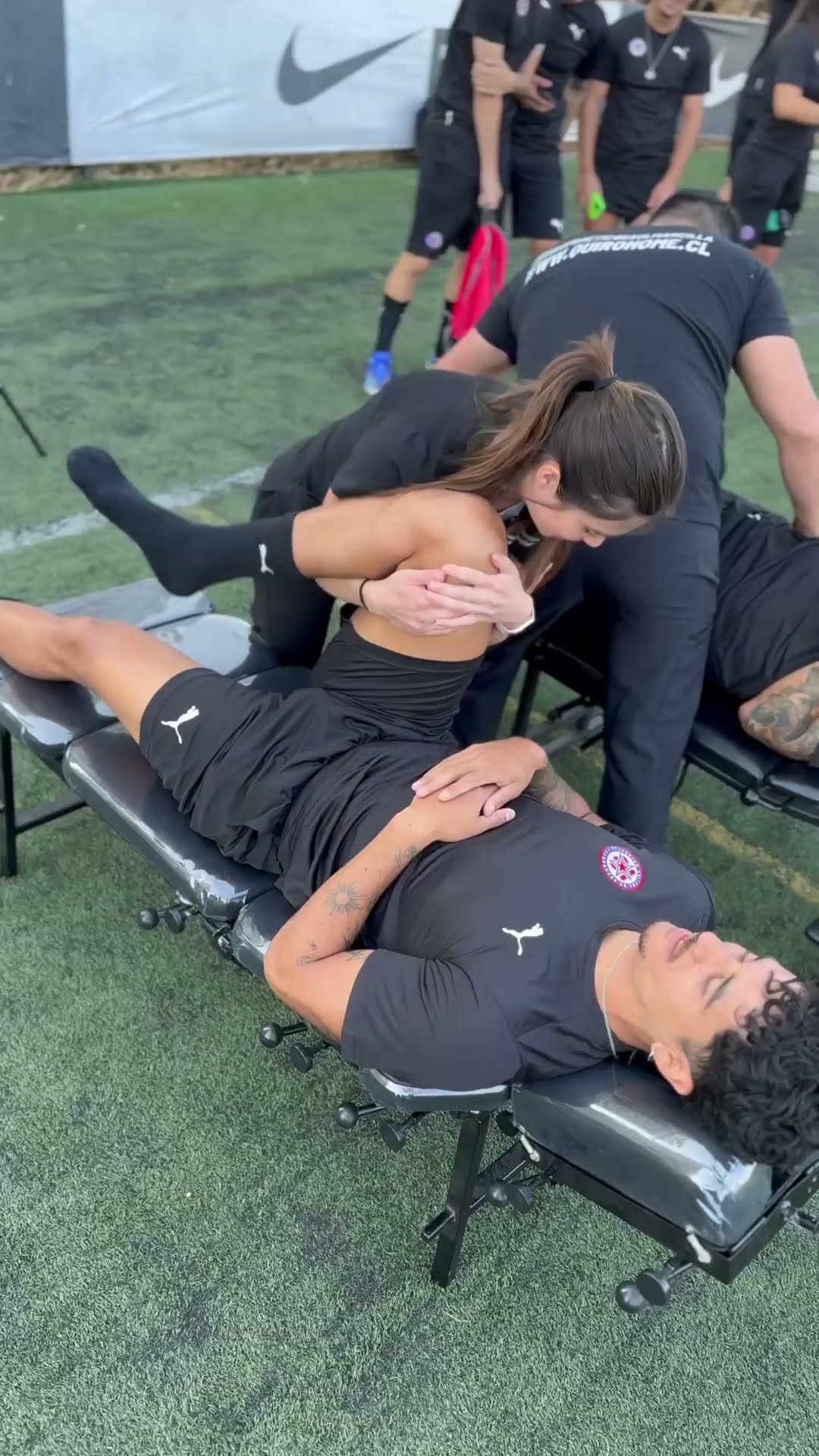 Quiropraxia preventiva con el plantel
