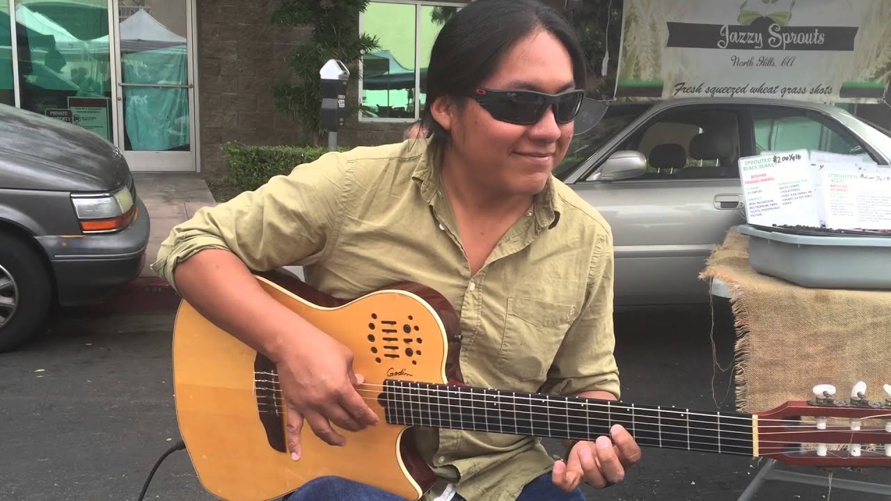 Los Angeles street musicians