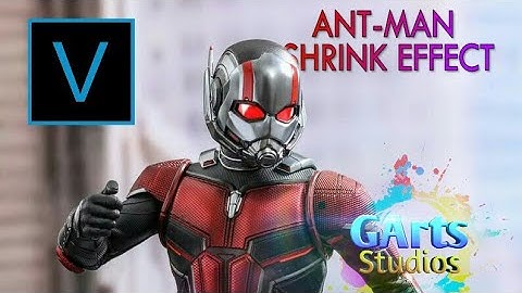 Ant-Man Shrink Effect with Sony Vegas Pro | Tutorial