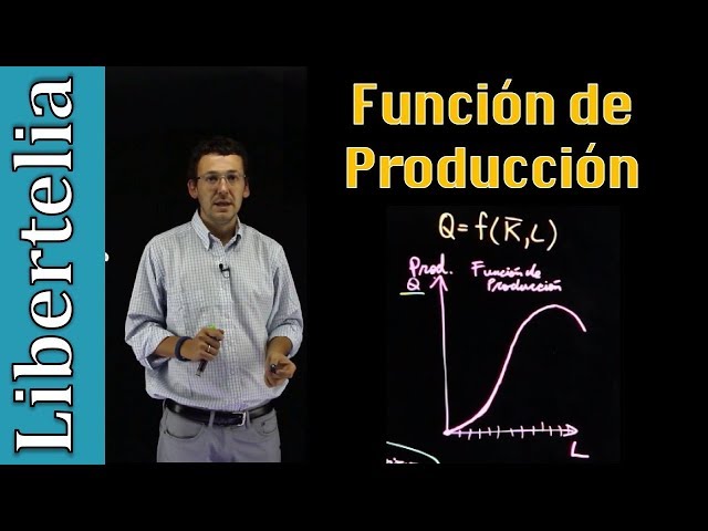 Función de producción y ley de rendimientos marginales decrecientes | Microeconomía | Libertelia class=