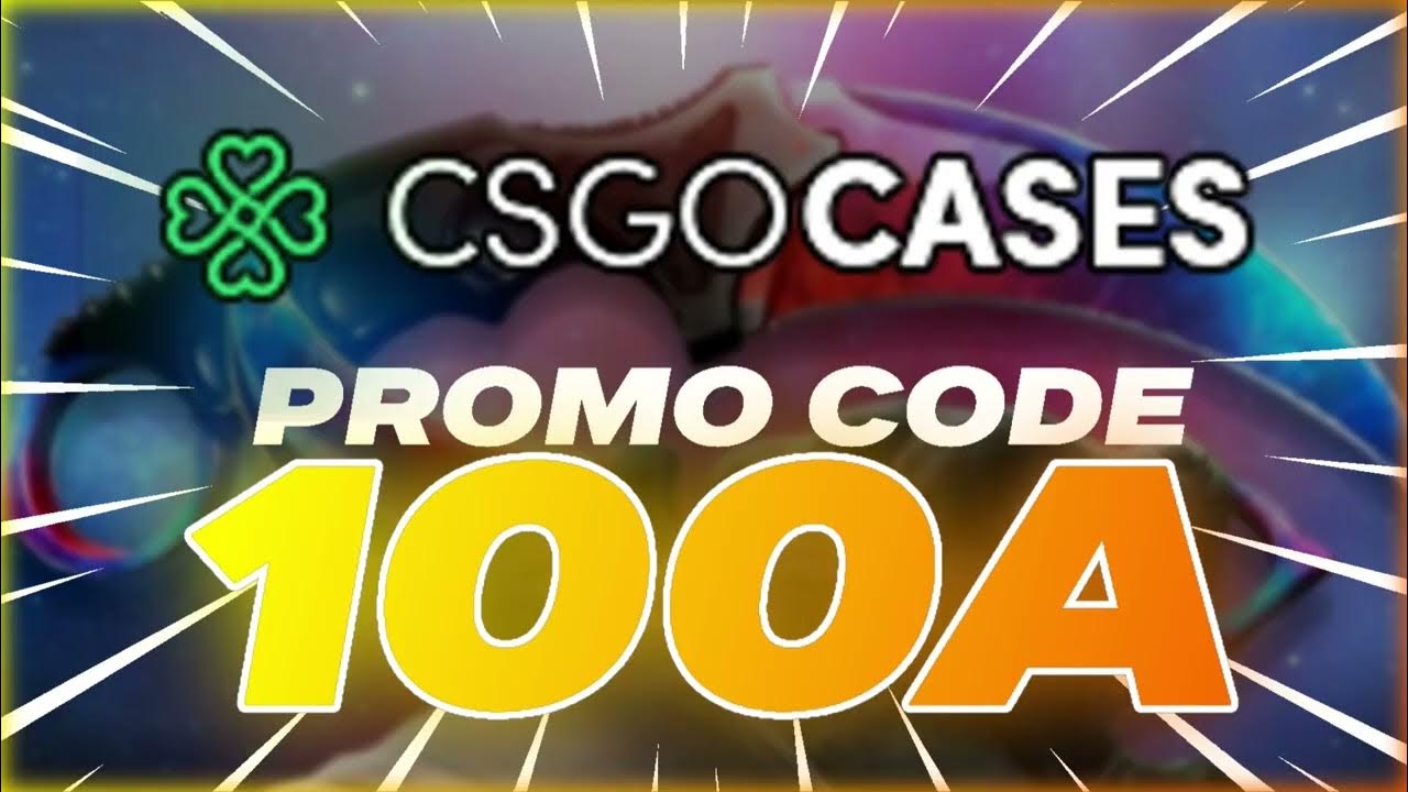 CSGOCASES PROMO CODE 2024 CSGOCases Free Cases & Codes YouTube