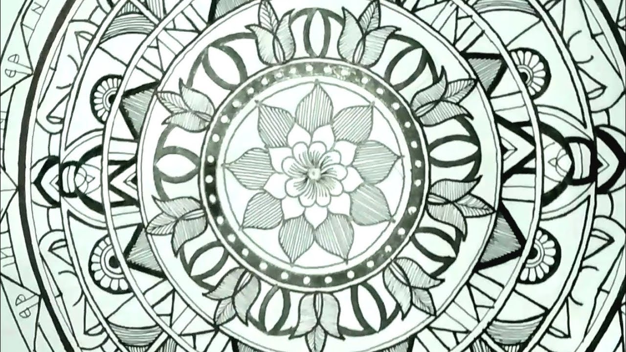 Day 14 Learning Mandala Design 