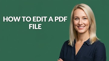 How to Edit a Pdf File - Julia