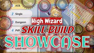 Ragnarok X: Next Generation - High Wizard Skill Build