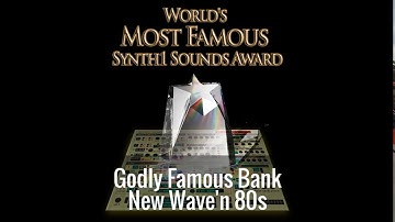 Godly Synth1 Famous Bank - New Wave