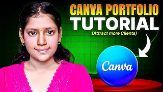 Create a STUNNING Portfolio in CANVA (Step by Step Tutorial) | Diptimai Sahoo