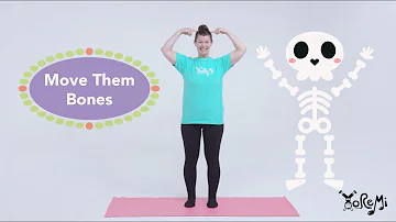 Move Them Bones (Childhood Education) | Kids Yoga, Music and Mindfulness with Yo Re Mi