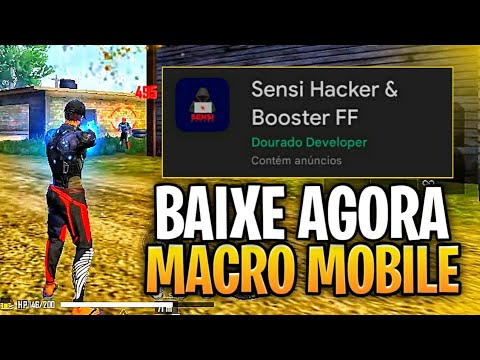 DESCOBRI!! O MELHOR HACKER PARA FREE FIRE!! (ANTI BAN, CAPA) 