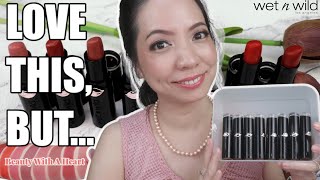 Wet N Wild Mega Last Matte Lip Color Swatches and Review