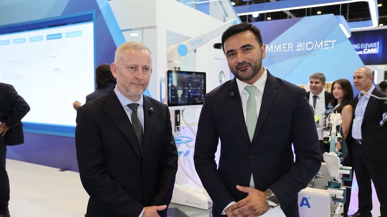 Interview with Zimmer Biomet at WHX in Dubai