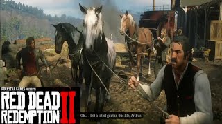 Red Dead Redemption 2 - Mission 41 - Hide Behind The Crate - Gameplay