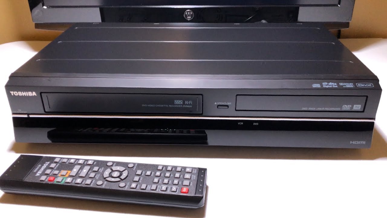 Toshiba DVR620KU VCR DVD DVR Combo (Part 1 of 2) - YouTube