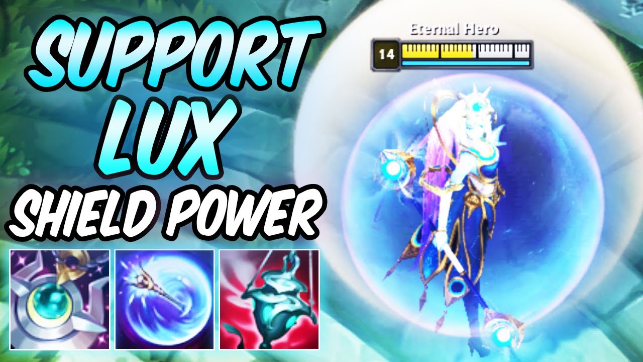 S+ MAX SHIELD POWER COSMIC LUX SUPPORT GUIDE, Build & Runes