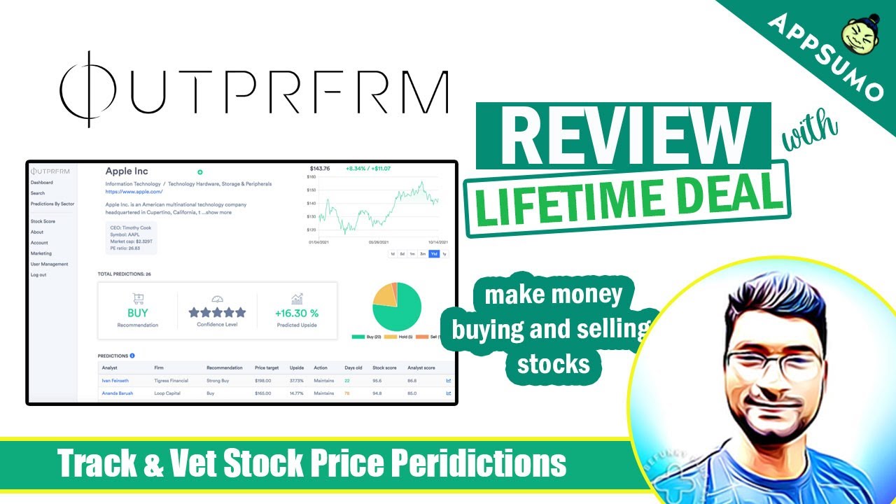 Outprfrm Review: Appsumo Lifetime Deal | Track, Investing Advice & Stock Research Platform