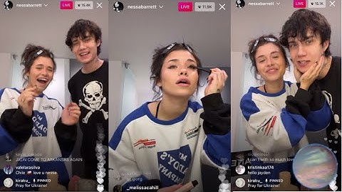 NESSA BARRETT & JXDN release NEW SONGS after this IG Live 2/24/22