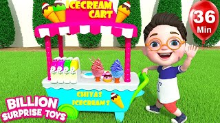 Chiyas Ice cream shop - BillionSurpriseToys Kids Stories