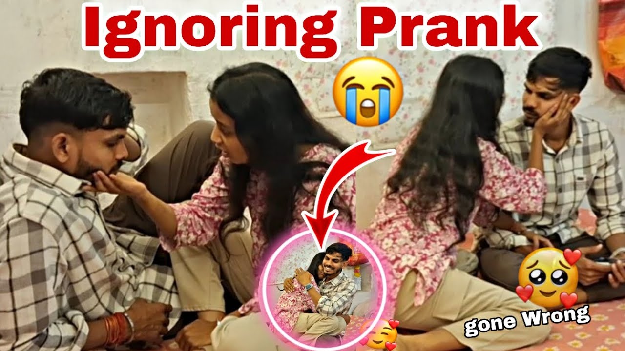 Ignoring Prank On Sridhaa😭😂 || ये मैंने क्या किया 🥹❤️ || @iam_sridhaa 