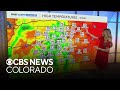 Warm Memorial Day forecast across Colorado with some scattered afternoon storm chances